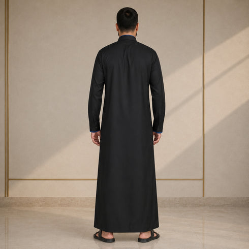 Black Majestic Thobe - Men