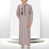 Muted Brown Omani Thobe - Kids