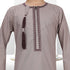 Muted Brown Omani Thobe - Kids
