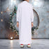 White Ember Saudi Thobe - Kids