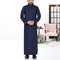 Midnight Elegant Blue Saudi Style Kids Thobe