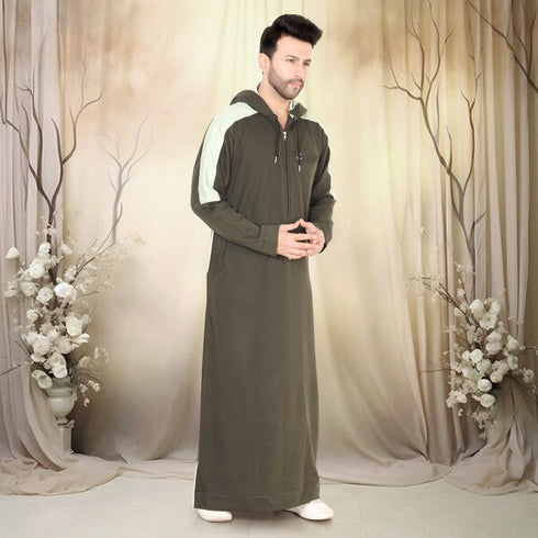 Emerald Winter Hoodie Thobe