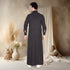 Elegant Jet Black Qatari Thobe-Mens