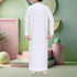 Pure White Omani Style Kids Thobe