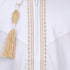Pure White Omani Style Thobe - Kids