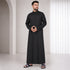 Sophisticated Jet Black Thobe - Men