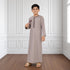 Muted Brown Omani Thobe - Kids