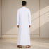 Elegant Pure White Saudi Thobe - Men