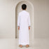 White Ember Saudi Thobe - Kids