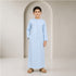 Horizon Blue Emirati Style Thobe - Kids