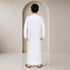 Pure White Omani Style Thobe - Kids