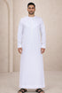 Elegant Pure White Emirati Thobe - Men