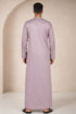 Dusky Mauve Zipper Thobe - Men