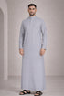 Classic Grey Saudi Thobe - Men