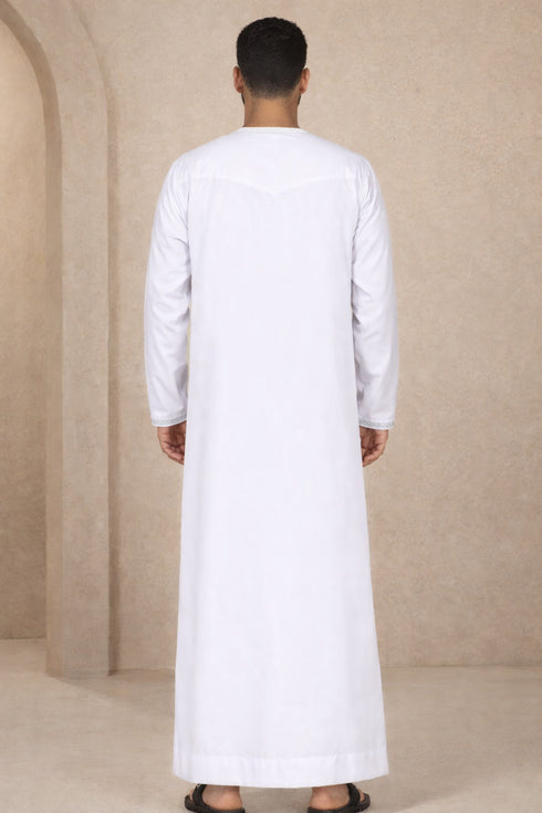 Ivory Majesty Omani Thobe - Men