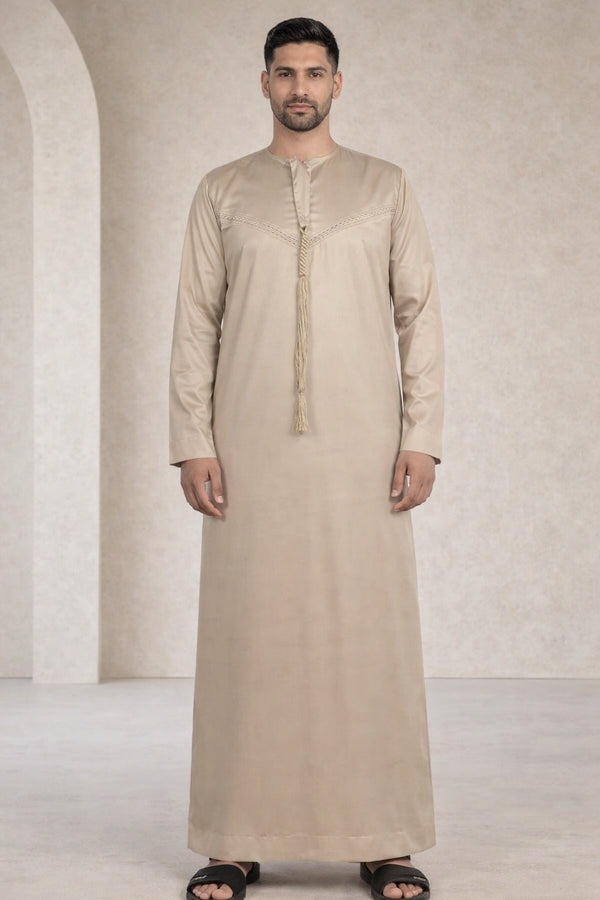Camel Brown Emirati Thobe β Men