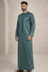 Steel Green Emirati Thobe - Men