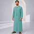 Premium Lagoon Green Emirati Thobe - Men