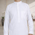 Elegant Pure White – Saudi Style Thobe