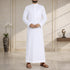 Elegant Pure White – Saudi Style Thobe