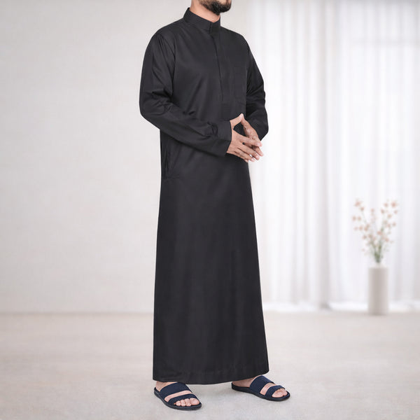 Sophisticated Jet Black TR Thobe