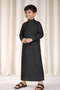 Royal Forest Green Saudi Style Kids Thobe
