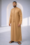 Arabian Sand (Camel Brown)-Emirati Thobe with Tassel