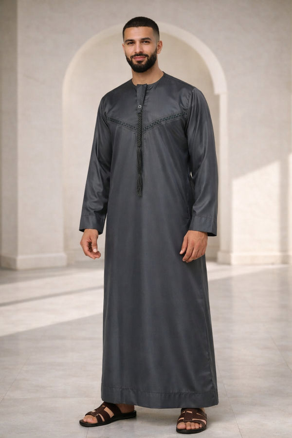 Jungle Green Emirati Thobe