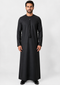 Premium Black Emirati Thobe - Men