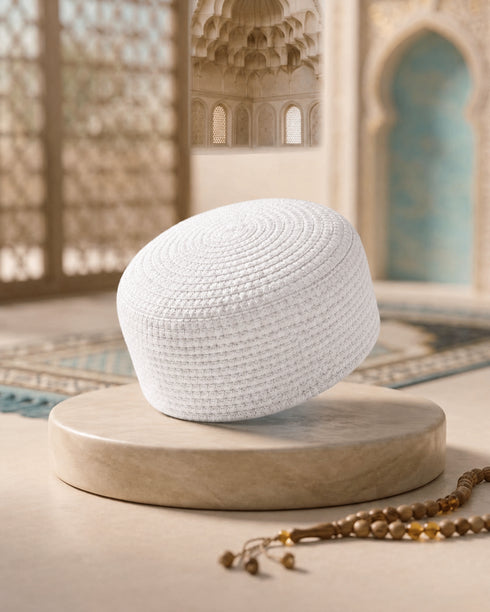 Fajr White Kufi