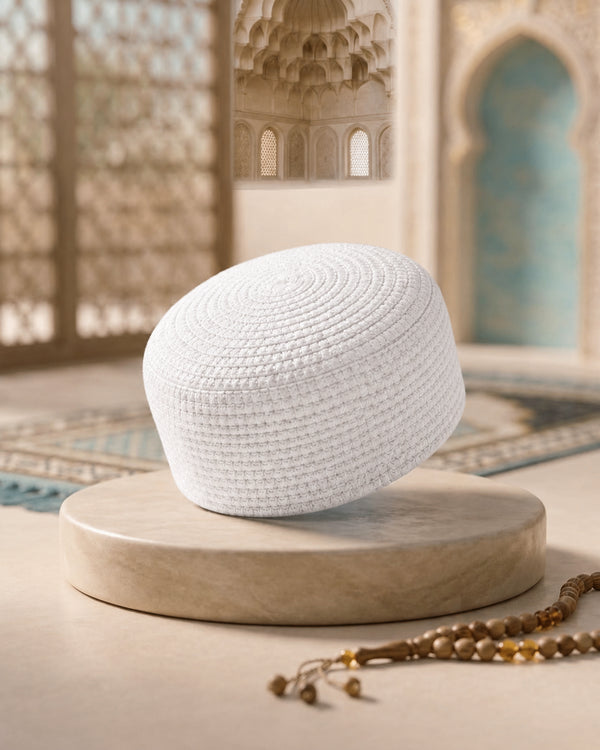 Fajr White Kufi