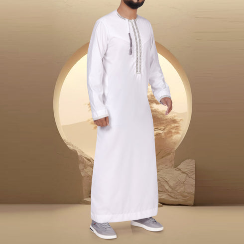Ivory Majesty Omani Thobe