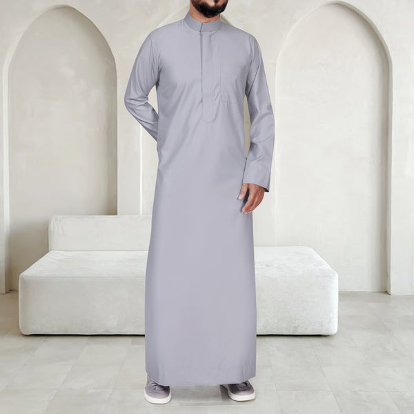 Classic Grey Saudi Thobe