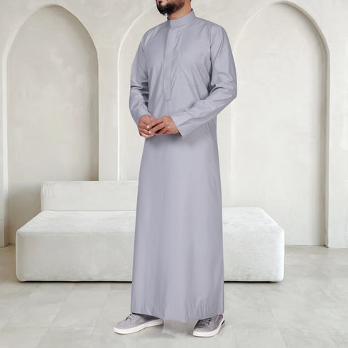 Classic Grey Saudi Thobe