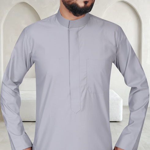 Classic Grey Saudi Thobe