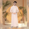 Elegant Beige Qatari Thobe
