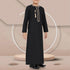 Carbon Black Omani Style-Kids Thobe