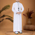 Al Qhuds White Thobe - Kids