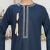 Royal Blue Omani Style – Kids Thobe