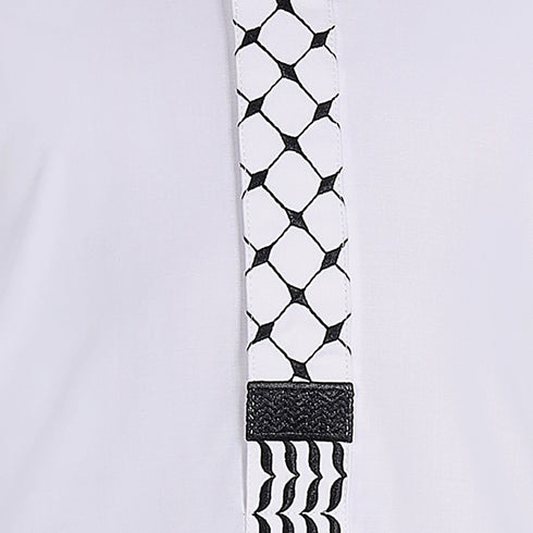 Al Qhuds White Thobe - Kids