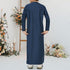 Royal Blue Omani Thobe - Kids