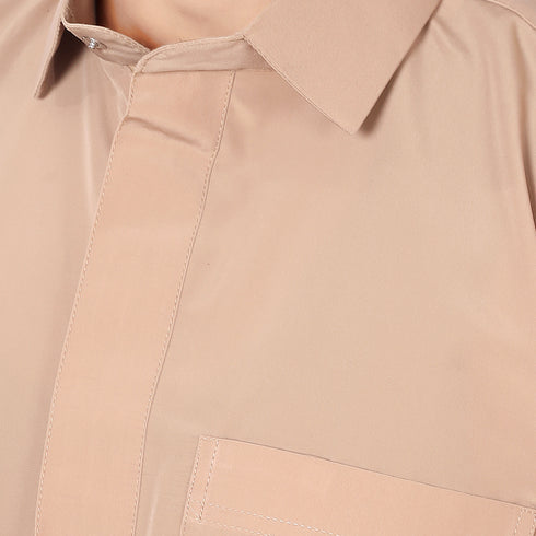 Premium Sandy Brown Qatari Thobe