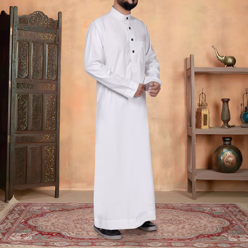 Classic Sapphire Touch White Thobe