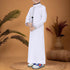 Al Qhuds White Thobe - Kids