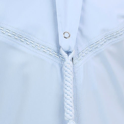 Horizon Blue Emirati Style Thobe - Kids