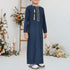 Royal Blue Omani Thobe - Kids