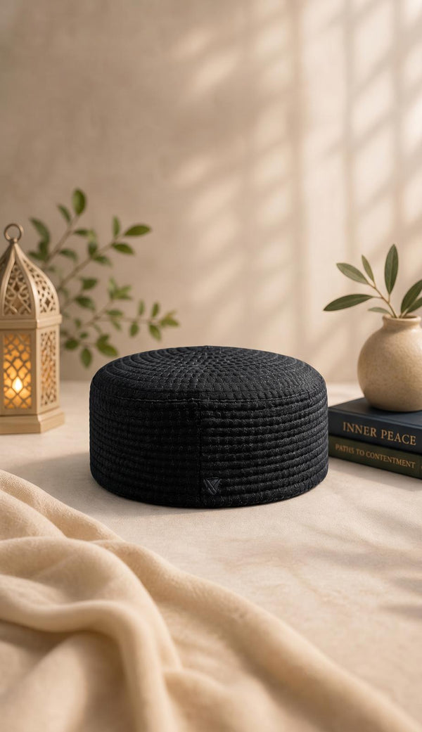 Fajr Black Kufi